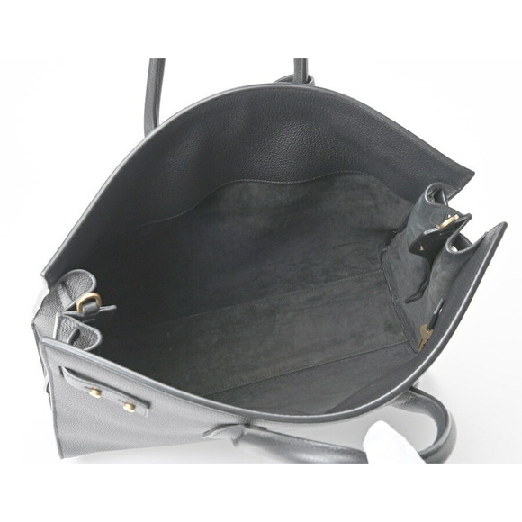 Saint Laurent Sac de Jour Thin Large Bag Black - Picture 8 of 9